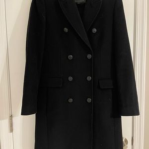 Mango Wool double-breasted coat